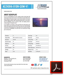 AG240HA-B10N-GOM-V1 high bright LCD display solutions